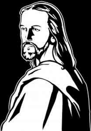 Иисус - картинки для гравировки