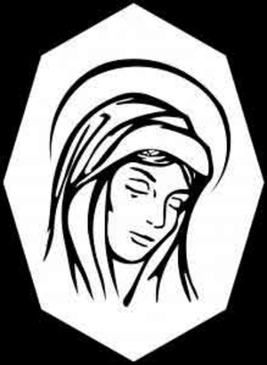 Богородица - картинки для гравировки